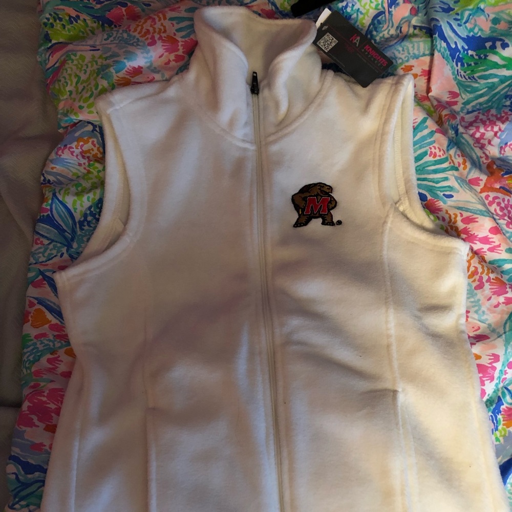 University of Maryland Fleece Vest